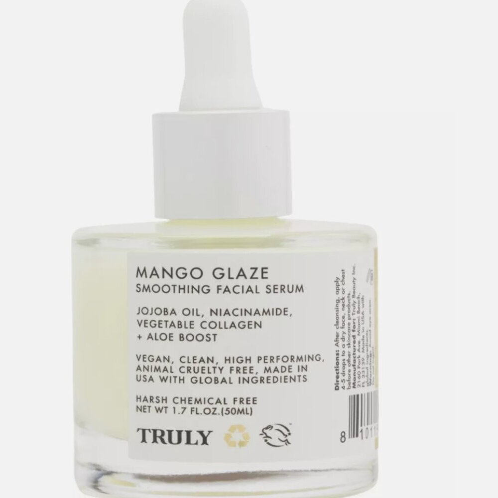 TRULY Mango Glaze Smoothing Facial Serum NEW